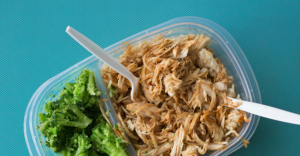 meal prepping with a busy schedule